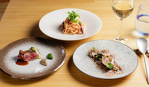 旬の食材と和の要素を取り入れた創作イタリアンコース
